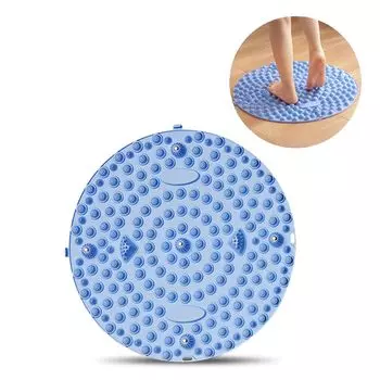 Массажер для ног с давлением на точки давления на ноги, изготовленный из термопластичной резины, 35 см, для массажа ног, для дома, восстанавливает, стимулирует кровообращение синий