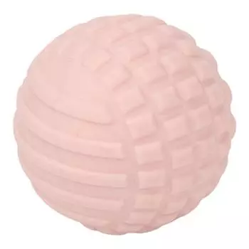 Массажер для ног с мячом, прокалывающий точечный массаж, снимает стресс, подходит для кожи, подошвенный фасциит, мяч розовый