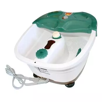 Массажер для ног с подогревом Bubbles 2 Roller Stress Relief Magnet Tactical Control Foot Spa Bath US PLUG