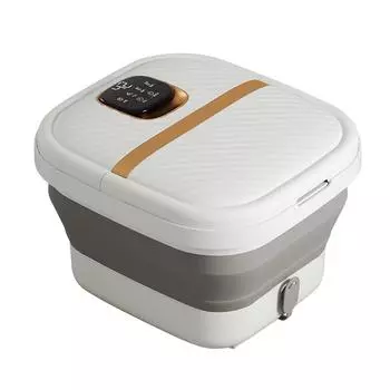 Массажер для ног с подогревом PP TPE складная электрическая ванна для ног с массажным роликом для R