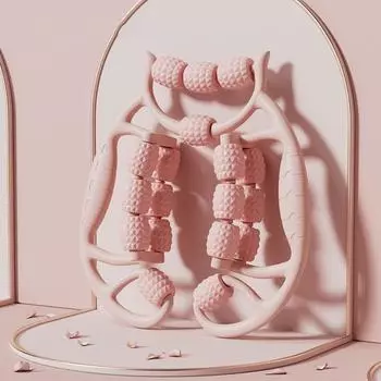 Массажер для ног с роликовым кольцом и зажимом для ног One Size