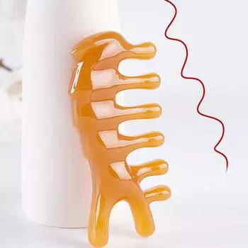 Массажер для носа из смолы, головка, массажная расческа для шейного отдела позвоночника, доска Гуаша