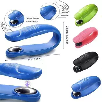 Массажер для пальцев рук, носимый, акупрессура, головная боль, кровообращение, облегчение боли, лечение артрита пальцев, здравоохранение чёрный