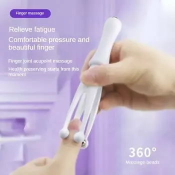 Массажер для пальцев, вращающийся на 360 градусов, инструменты для ухода за здоровьем, многофункциональный зажим для тонкого массажа рук с шаровидным суставом