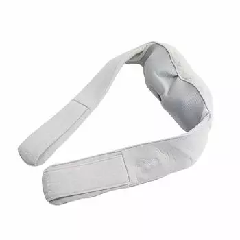 Массажер для плеч и шеи Shinka Достигает точек скованности беспроводной массажный аппарат Медицинское оборудование SM260 и (Серый/Японский бренд) (с обогревателем)
