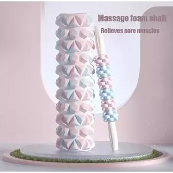 Массажер для похудения, массаж для расслабления мышц, роликовый роликовый шарик, массажная палочка для мышц, релаксация, йога, фасции 45cm