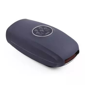 Массажер для рук с подогревом и компрессией для лечения артрита Интенсивность массажа пальцев рук и ладоней серый