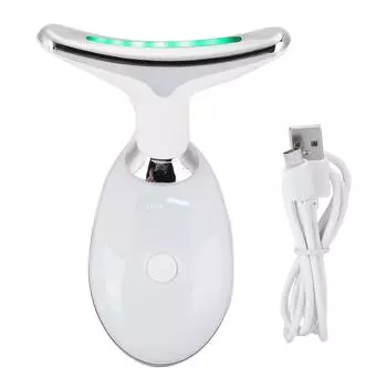 Массажер для шеи и лица, лифтинг кожи шеи, укрепление, подтяжка, удаление морщин, устройство