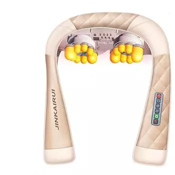 Массажер для шеи и спины Шиацу с успокаивающим теплом