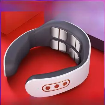 Массажер для шеи, многофункциональный импульсный массажер, бытовой портативный инструмент для физиотерапии шеи