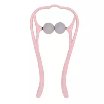 Массажер для шеи с двумя триггерными точками Массажер для шеи Шиацу Эргономичная ручка Глубокий массаж тканей шеи и плеч