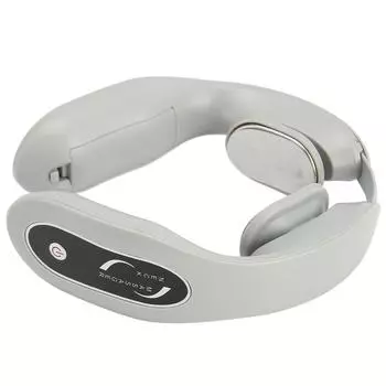 Массажер для шеи с подогревом, 6 передач, горячий компресс, импульс TENS, снятие усталости, расслабление мышц шейного отдела позвоночника