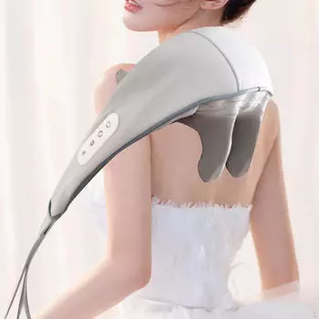 Массажер для шеи с подогревом для мужчин, портативный, для взрослых, подарки на день Святого Валентина, для дома, для мужчин, для спины