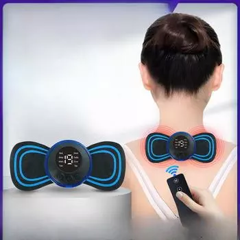 Массажер для шейного отдела позвоночника, массажер для тела, портативный массажный пластырь, массажер для талии, спины и плеч, мини-массажный пластырь Chinese packaging