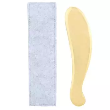 Массажер для скребковой доски из латуни, массаж акупунктурных точек фасции, снятие мышечной боли, инструмент Гуаша