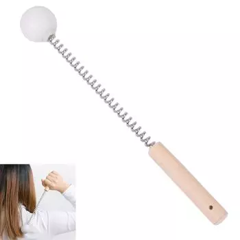 Массажер для снятия скованности плеч Yuact Pom Pom, простукивание плеч, снятие боли от усталости, простукивание плеч, снятие скованности (зеленый) белый