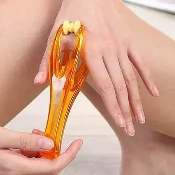 Массажер для суставов пальцев, 2 ролика, ручной массажер, инструмент для кровообращения