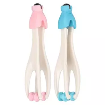 Массажер для суставов пальцев, снятие стресса, улучшение кровообращения, многофункциональный акупунктурный массажный ролик Pink