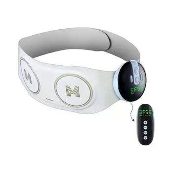 Массажер для талии, электрический пояс для подогрева талии, пояс для похудения и снижения веса, поддержка для массажа талии, чтобы облегчить боль Beige бежевый