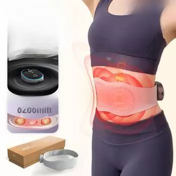 Массажер для талии SKG Same, интеллектуальный импульсный нагревательный артефакт для защиты талии, болезненность в животе, массажный пояс EMS