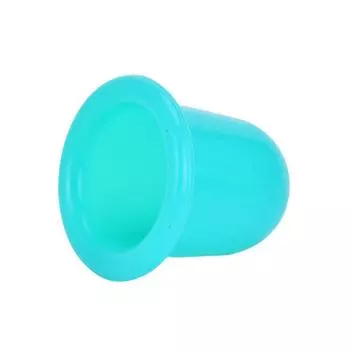 Массажер для тела Антицеллюлитный вакуумный силиконовый массажный баночный уход за здоровьем зелёный