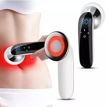 Массажер для тела, инструмент для моделирования тела, беспроводной ручной инструмент для моделирования тела, массажер для женщин, жир на животе, талии, ногах, ягодицах, руках, целлюлит белый