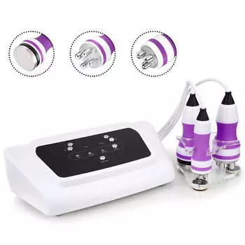 Массажер для тела Suerbeaty 3 в 1 от целлюлита с 3 массажными головками для удаления жира/ухода за кожей, лифтинга, для домашнего использования