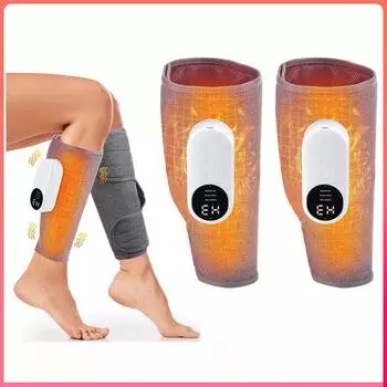 Массажер для телят под давлением воздуха, машина для предварительной терапии, 3 режима, расслабление мышц ног, улучшение кровообращения, облегчение боли