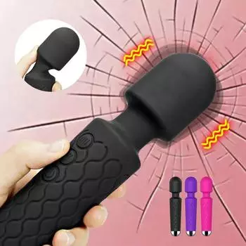 Массажер для точки G AV, большая палочка, вибраторы для женщин, стимулятор клитора, мастурбатор, секс-игрушки, анальная пробка, вибратор для мужчин