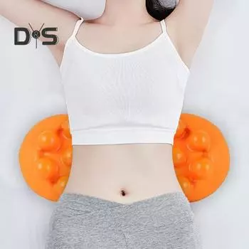 Массажер для триггерных точек трапеции, миофасциальный шейный релаксант, корректор осанки, массажер для шейного отдела позвоночника для снятия мышечной боли B оранжевый