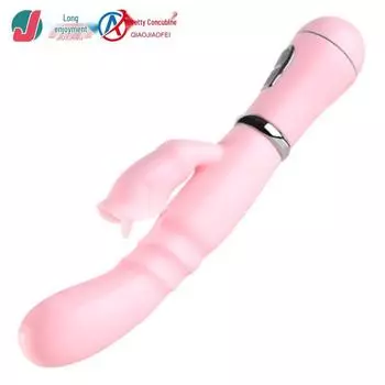 Массажер для женщин «Кролик с двойной вибрацией»