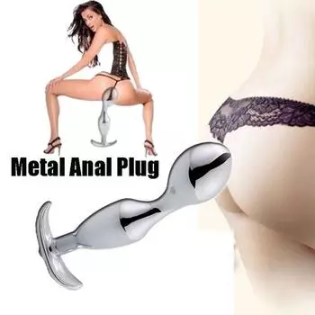 Массажер из нержавеющей стали, Анальная пробка, анальные секс-игрушки для мужчин и женщин, металлические анальные пробки, товары для взрослых S