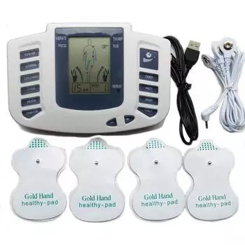 Массажер Jr-309a Цифровой массажер Электронный массажер Опционально на английском и русском языках белый