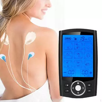 Массажер Машина 36 Режимов Массаж Мышц Плечей Многорежимное Устройство Черный Black