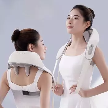 Массажер Массаж с плечевой сумкой Массаж для массажа шеи, Домашний горячий компресс для шеи Богатство и знатность, Массажер для плеч и шеи