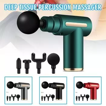 Массажер мышцы выстукивания ткани инструмента массажа Тингмл глубокий для облегчения боли серый