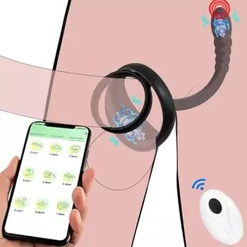 Массажер простаты с пультом дистанционного управления, массажер простаты для яичек, стимулирующий анальный плагин, мужской мастурбатор, член, эротические товары APP