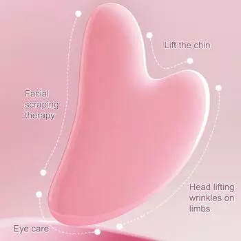 Массажер-ролик Гуаша, антивозрастной, скрабирующий, для ухода за кожей лица, косметический уход, смоляная доска Гуаша для скрабирования тела, массаж лица, набор инструментов