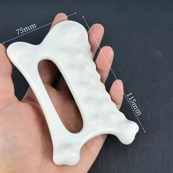 Массажная доска Гуаша для лица, керамика, безстатическая, портативная, для всего тела, для женщин и взрослых