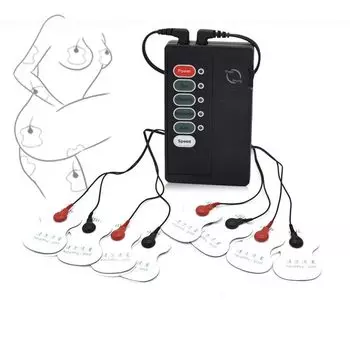 Массажная накладка для сосков, электрический шок, зажим для сосков, клейкий, товары для взрослых, вибратор, набор для электрического шока, секс-игрушка для электрического шока, набор, товары для взрослых, взрослый