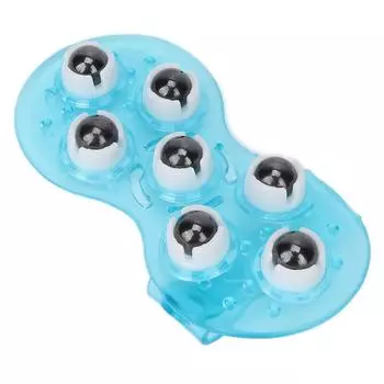 Массажная перчатка в форме ладони, роликовый массажер для тела с роликом на 7 360 градусов для ухода за телом