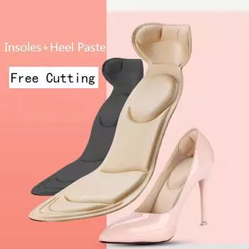 Массажные стельки для женской обуви, противоскользящие