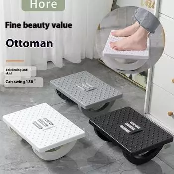 Массажная подставка для ног для домашнего офиса Low quality белый