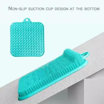 Массажная подушечка для ног для здоровья, присоска для ванной комнаты, нескользящий коврик из ПВХ, товары для дома зелёный