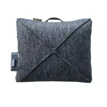 Массажная подушка ATEX Lourdes для шеи, талии, плеч, спины, премиум-массажная подушка 3D-массаж, темно-синяя AX-HCL320nv тёмно-синий