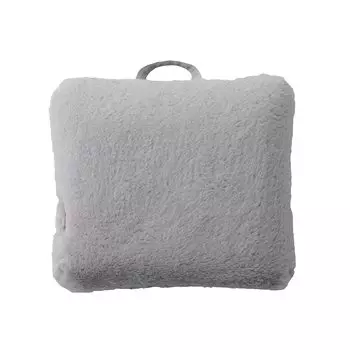 Массажная подушка ATEX Lourdes Mini Pro Nature Grey Rich Eco Fur 2021AW Limited AX-HCL308ngr серый