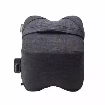 Массажная подушка ATEX Lourdes Premium Cross Grande черная AX-HCL348bk