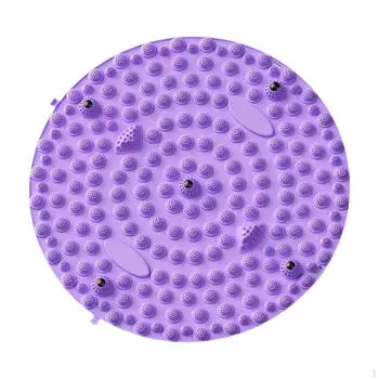 - Массажная подушка для ног, коврик для ванной с точками давления, сенсорный коврик для акупрессуры blue round