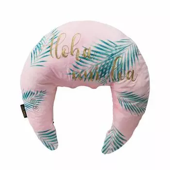 Массажная подушка для шеи ATEX Lourdes Hot Neck Pro Limited Edition Botanical AX-HXL391bt