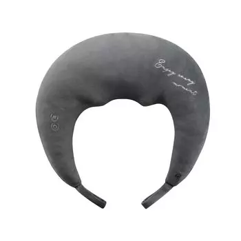 Массажная подушка для шеи ATEX Lourdes Hot Neck серая AX-HP392gr серый